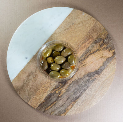 Spicy Green Olives