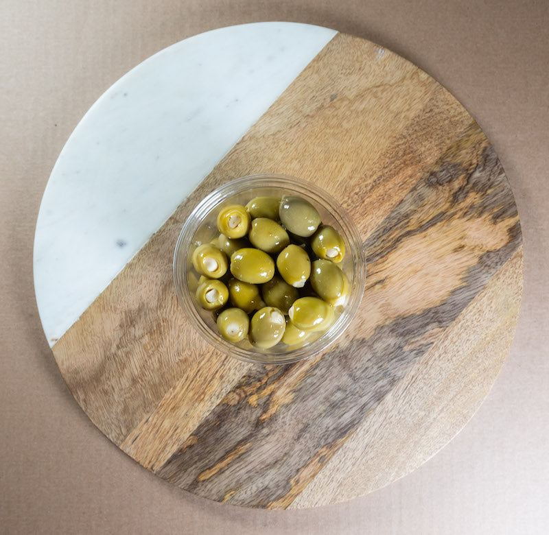Garlic Stuffed Green Olives
