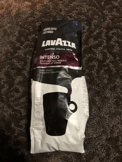 Lavazza Intenso Ground Coffee Blend, Dark Roast