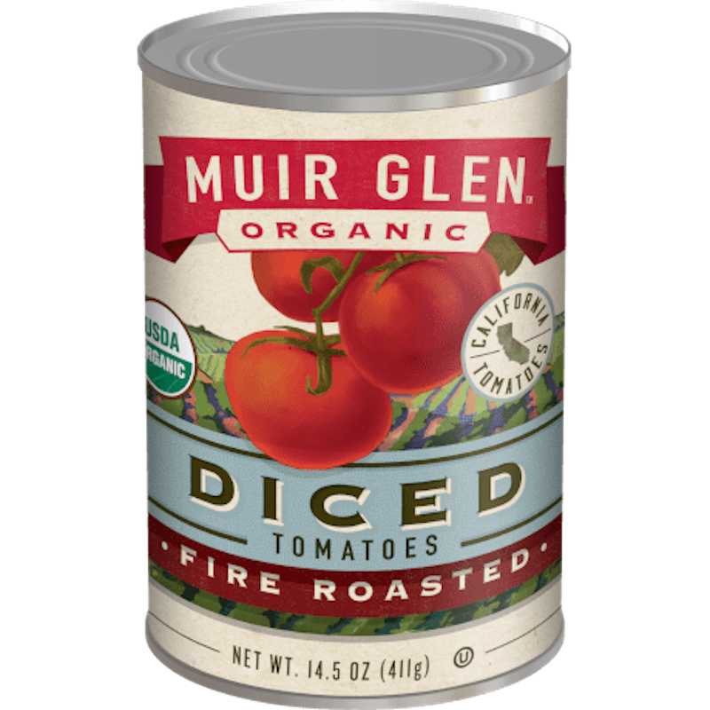 Muir Glen Fire Roasted Diced Tomatoes