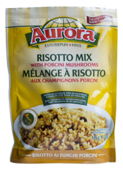 Aurora Risotto Mix with Porchini Mushrooms