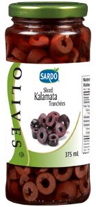 Sardo Sliced Kalamata Olives 375ml