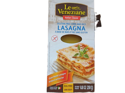 GLUTEN FREE corn and rice LASAGNA