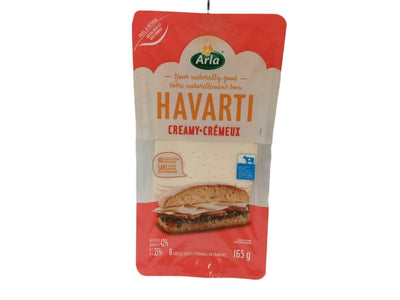 Havarti creamy slices cheese