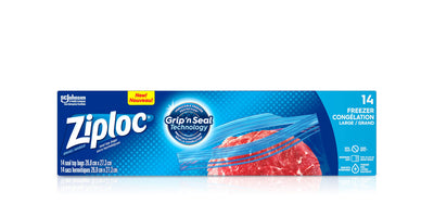 ZIPLOC FREEZER BAGS LARGE