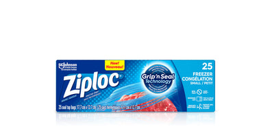 Ziploc Freezer Bags - Small