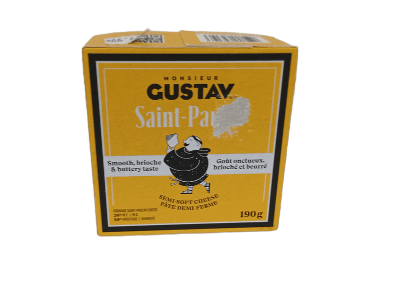 Saint Paulin semi soft cheese