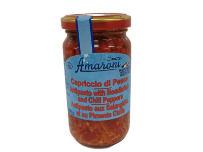 Antipasto with Noodlefish and Chili Peppers