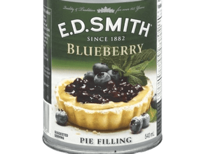 Blueberry pie filling