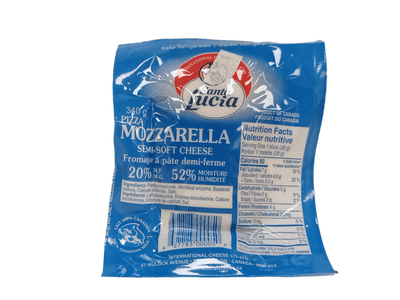 Pizza mozzarella semi soft cheese  340g