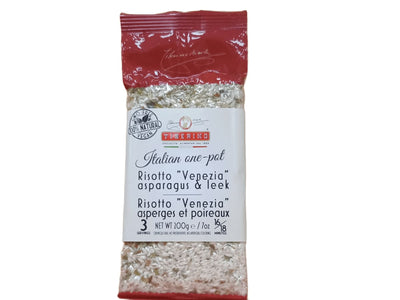Risotto " Venezia " asparagus & leek