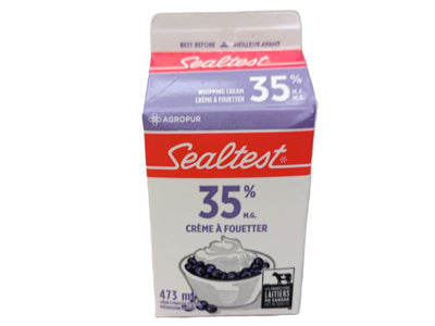 35% M.F whipping cream