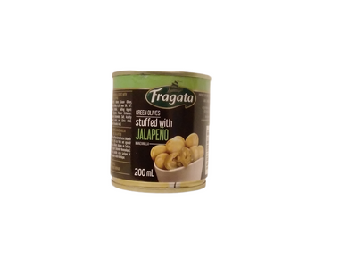 Fragata - green olives stuffed with jalapeno