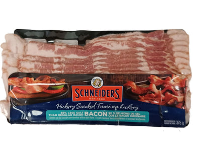 Hickory smoked BACON 50%less salt