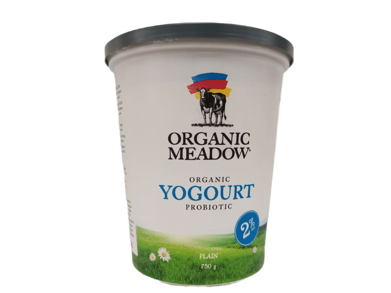 Organic Yogourt Probiotic plain  2% 750g