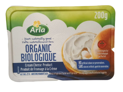 Organic cream cheese