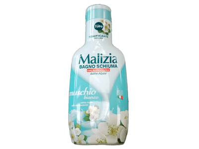 Italian bath foam with musk with antibacterial