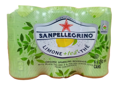 Organic Sparkling beverage LIMONE+THÉ