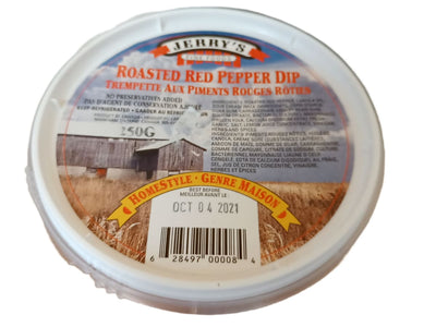 Roasted red pepper dip