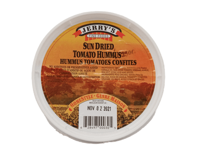 Sun dried tomato hummus