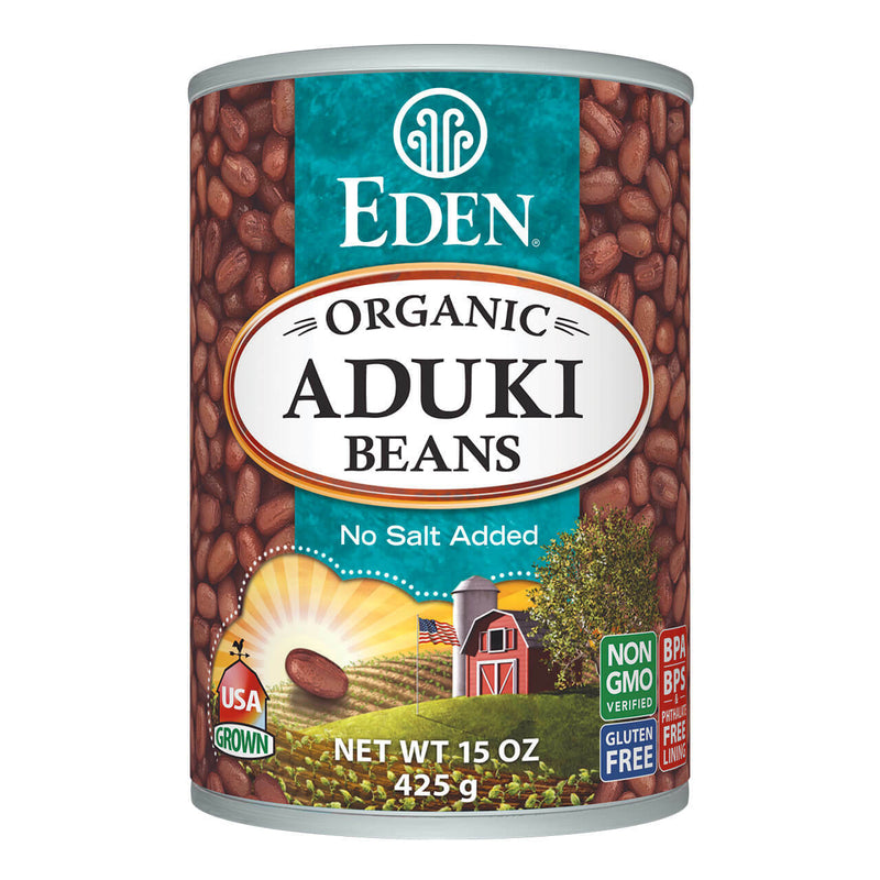 Eden beans Adzuki Canned - Organic