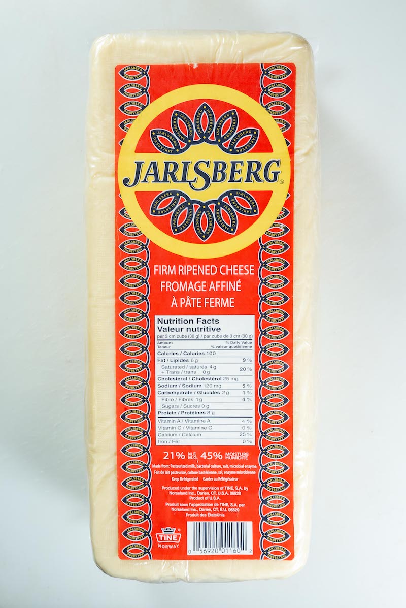 Swiss Jarlsberg sliceable