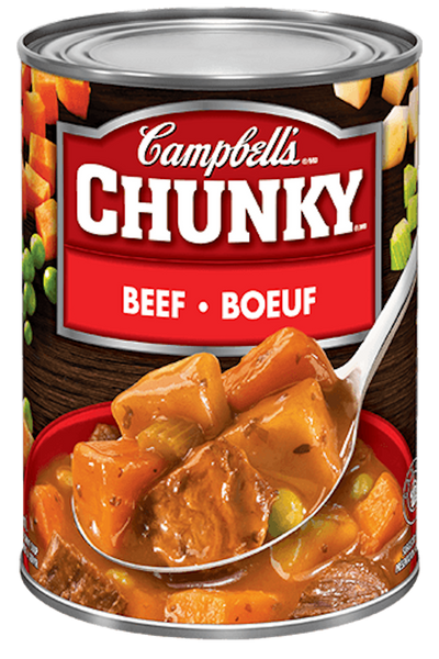 Campbell's Chunky Beef Soup 540 ml