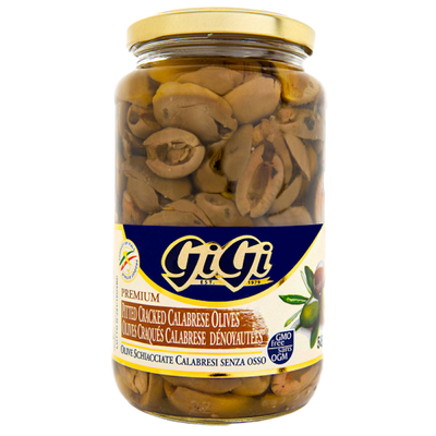 GiGi Calabrese Cracked Pitted Olives