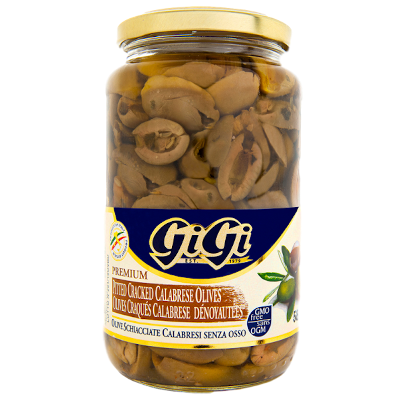 GiGi Calabrese Cracked Pitted Olives