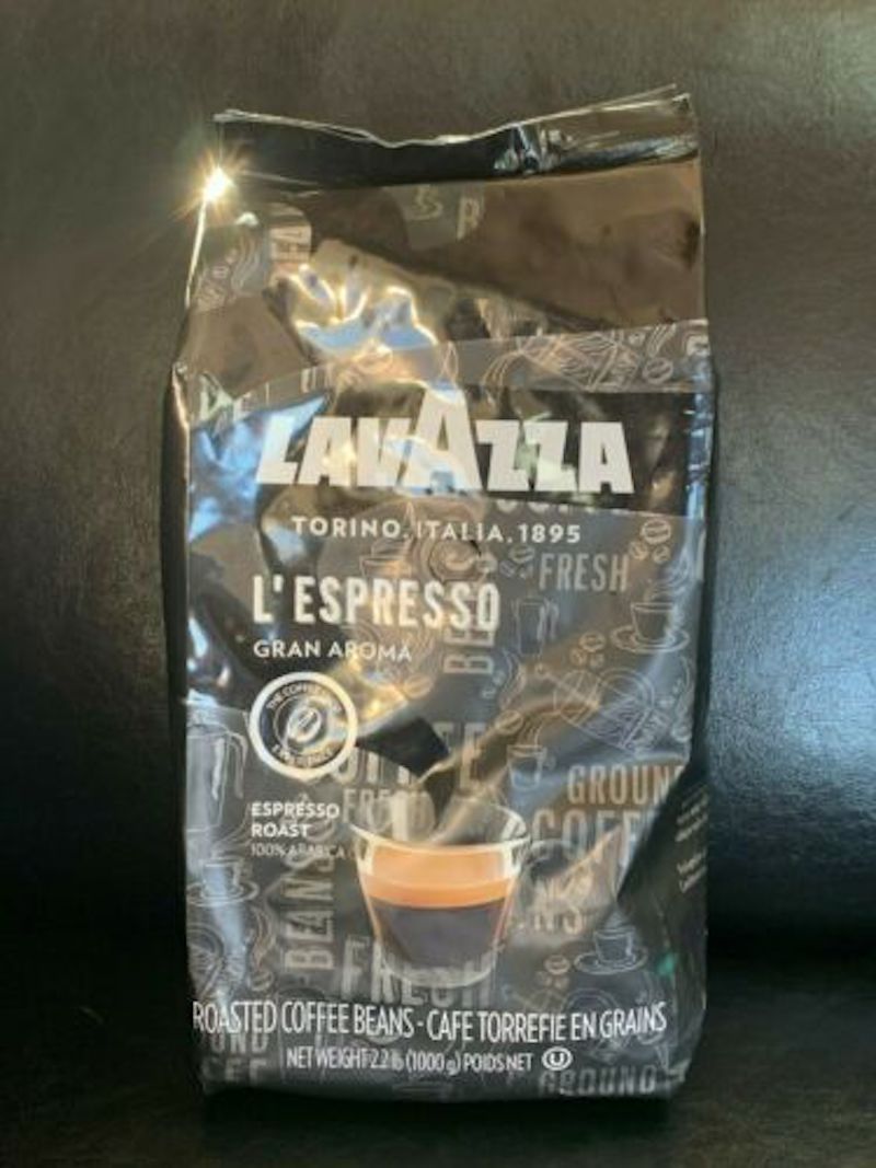 Lavazza L'Espresso Gran Aroma Espresso Roast Whole Coffee Beans