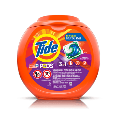 Tide Spring Meadow Scent Laundry Detergent Pod 14 oz.