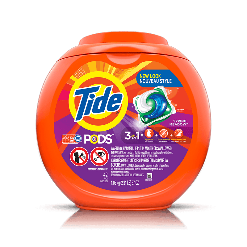 Tide Spring Meadow Scent Laundry Detergent Pod 14 oz.