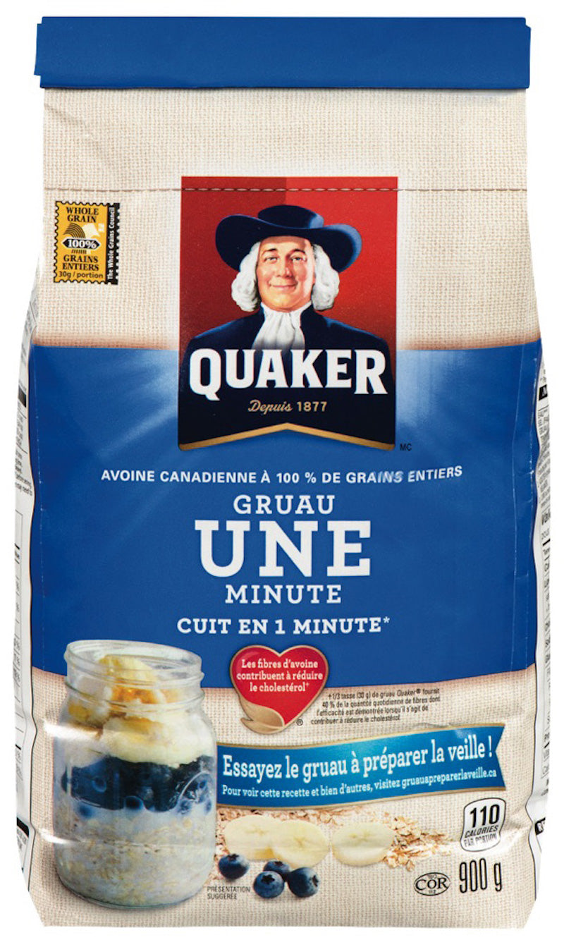 Quaker 1Min Whole Grain Oats