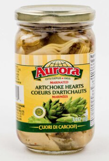 Aurora Artichoke Hearts 340ml