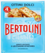 Bertolini Vanilla Sachets x4