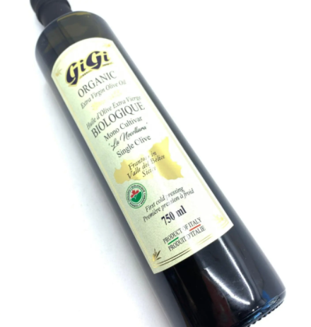 Gigi Organic Extra Virgin Olive Oil 750ml