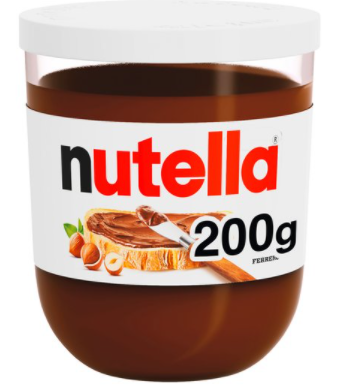 Nutella Hazelnut Chocolate Spread 200g