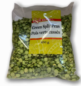 Quik Kook Green Split Peas 450g