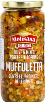 Regina Molisana Hot Muffuletta Glass jar 500 ml