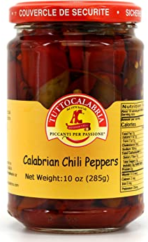 Tuttocalabria Hot Long Chili Peppers 285g