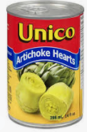 Unico Artichoke Hears 398ml