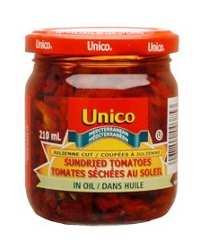 Unico Julienne Cut Sundried Tomatoues 210ml