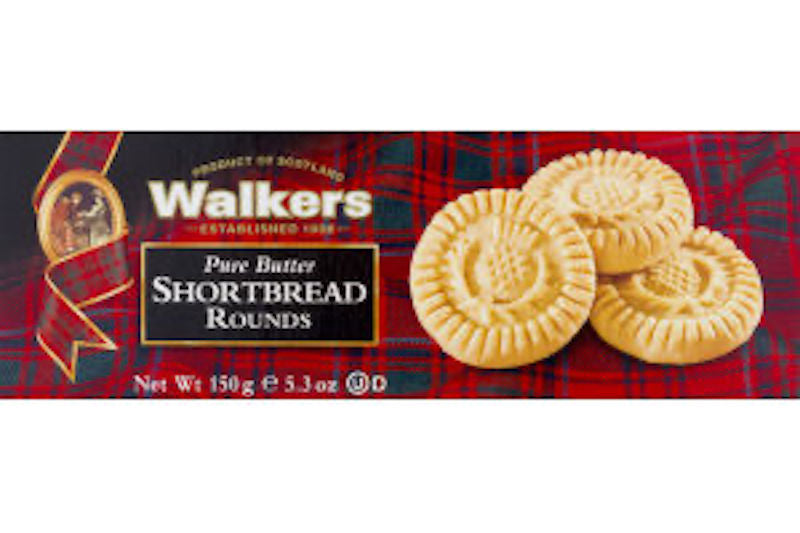 WALKERS SHORTBREAD ROUNDS PURE BUTTER