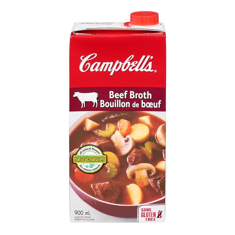 campbells beef broth 900 ml