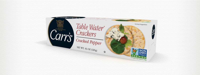 Carr's Table Water Crackers with Cracked Pepper 125g