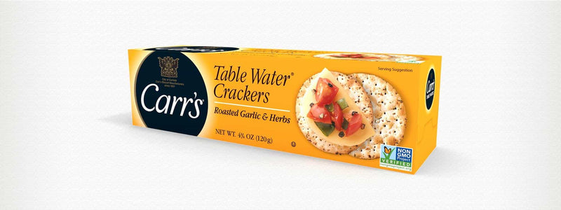 Carr's Table Water Crackers Roasted Garlic & Herbs