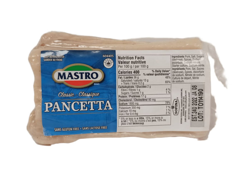 Classic Pancetta sweet