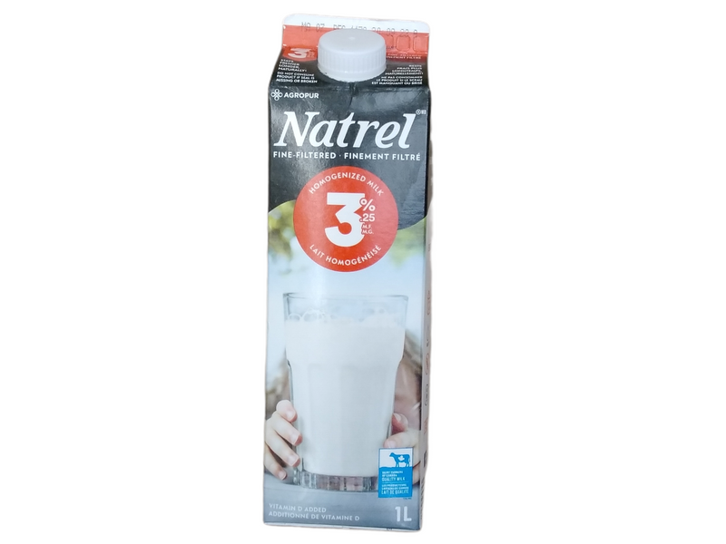 Natrel 3% milk