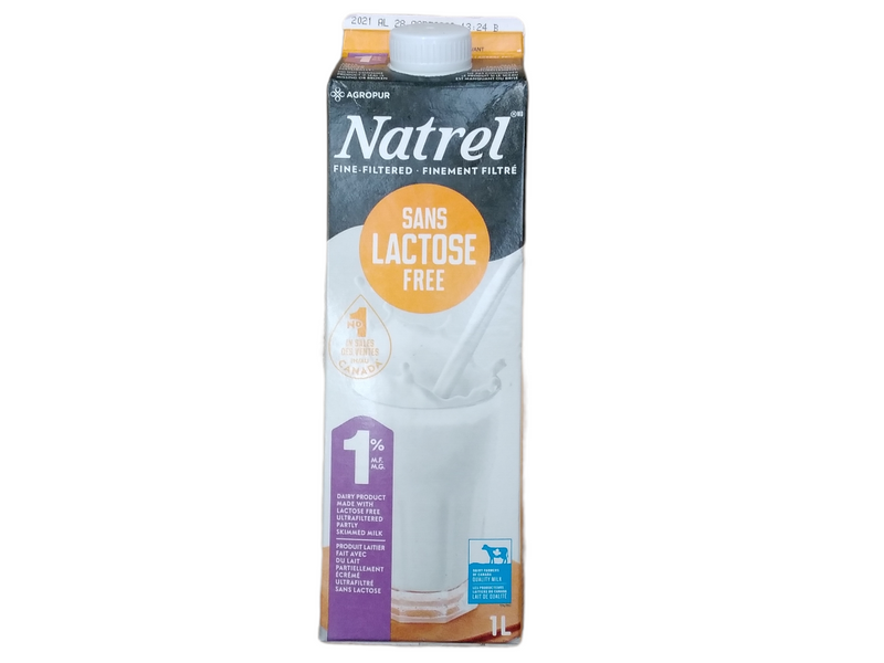 Natrel 1% lactose free milk