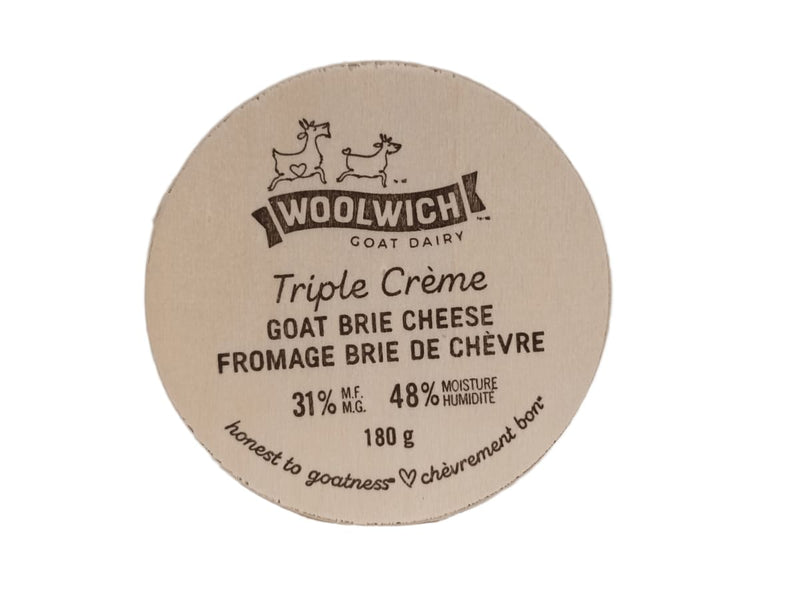 Triple cream goat brie cheese